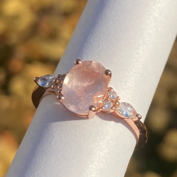 Rose Quartz Ring - Picture 14 of 14